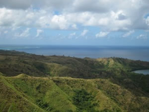 セッティ湾展望台からの眺め