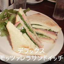 デラックスモッツァレラサンドイッチ