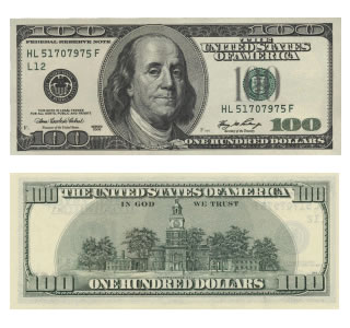 100ドル紙幣